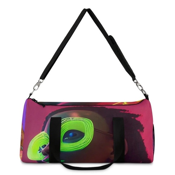 Neon Vibes Duffel Bag - Picture 1 of 3